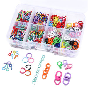 8Grids keychain accessories For DIY Making Fashion Jewelry Accessories