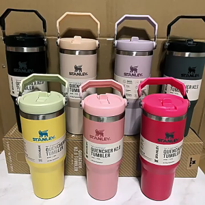 SG[Ready Stock]STANLEY The IceFlow™ Flip Straw Tumbler Water Bottle 30OZ