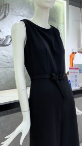 Jumpsuit HeraDG thiết kế kiểu dáng tay sát nách cổ thuyền phối viền độc đáo chất tuytsi cao cấp SJSBE2001