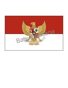 [12 pcs] stiker pipi stiker bendera stiker bendera merah putih anak dewasa