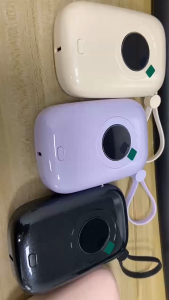 Powerbank 10000 mAh 22.5W Fast Charging Power Bank 3 Output Tipe C & Lightning LED Display Murah Mini