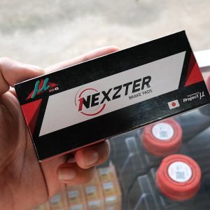 ผ้าเบรคหลัง NEXZTER ของแท้ MBP6970AA MU สำหรับ HONDA CB400 - CBR600RR - CBR1000RR / YAMAHA ZX10-R - ZX8-R -ZX6-R / SUZUKI R1 / R1M  / KAWASAKI GSX-R800 - GSX-R1000