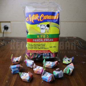 Permen Susu Sapi Milk Candy Caramel Snack Makanan Ringan Oleh-Oleh Khas Pangalengan Bandung Cemilan Jadul 90an 200gram