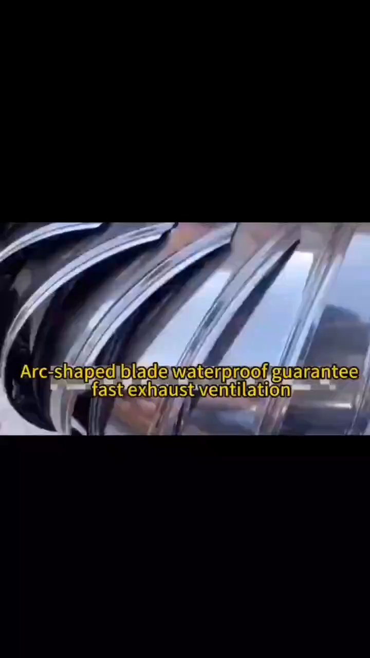 500mm Roof Whirl Turbine Ventilator Powerless Fan for Cooling Exhaust Hot Air Industrial Exhaust Fan 304 stainless