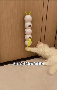 ของเล่นแมวโต ของเล่นแมว ของเล่นแมวเล็ก ชาร์จไฟได้ แมวแบบโต้ตอบอัจฉริยะติด อัตโนมัติแมว