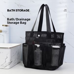 Large Capacity Water Draining Bath Bag