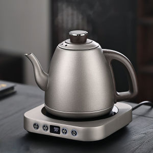 Pure Titanium Electric Water Kettle Automatic Bottom Heating Tea Brewing Special Equipment 1L Capacity Intelligent Temperature Control