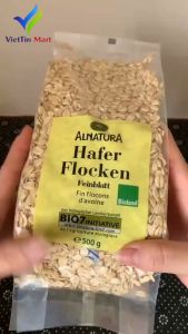 Yến mạch tươi nguyên chất Hafer Flocken 500gr của Đức