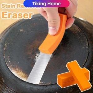 Easy Limescale Eraser Bathroom Glass Rust Remover Rubber Eraser Household Kitchen Cleaning Tools for Pot Scale Rust Brush