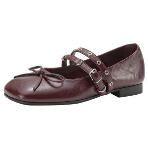 Daphne | Flat French Comfortable Mary Jane Ballet Shoes