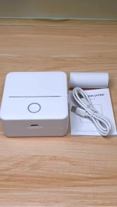 SuayMall X6 เครื่องปริ้นพกพา เครื่องปริ้นสติ๊กเกอร์ พิมพ์ที่อยู่ ไม่ต้องใช้หมึก พิมพ์ที่อยู่ ไฟล์ ป้าย บาร์โค้ด ฉลาก ธรองรับAndroid iOS ใช้งานง่าย ปริ้นได้ทุกที่