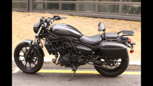 แร็คหลัง พร้อมพนักพิงหลัง สำหรับ KAWASAKI ELIMINATOR 400 งานเกาหลี โดย XMSR ตระแกรงหลัง พนักพิงหลัง แข็งแรง ทนทาน