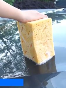 2pcs Car Wash Sponge Compression Sponge Household Cleaning Sponge Kitchen Cleaning Sponge Car Wash Tool Sponge