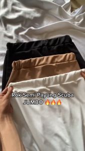 Rok Jodda Scuba Jumbo Semi Payung Muat Sampai BB 85 KG