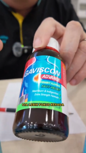 (1 STRIP) Gaviscon Dual Action Peppermint Chewable Tablets – Obat Sakit Maag Asam Lambung & Heartburn Tablet Kunyah Antacid AntasidaAustralia