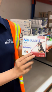 NexGard Dog [Size XL 25-50 kg]-  Viên nhai mềm phòng Ngoại ký sinh (ve rận bọ chét ghẻ) dành cho Chó - 1 Hộp 6 viên