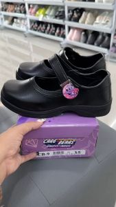 I รองเท้านักเรียนหญิง หนังดำ CARE BEARS CHAPPY รุ่น CB-9 Size 34-43