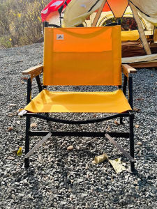 Areffa อลูมิเนียมกลางแจ้งขาเตี้ยพับได้เก้าอี้ตกปลาแบบพกพาลานตั้งแคมป์พนักพิงเก้าอี้