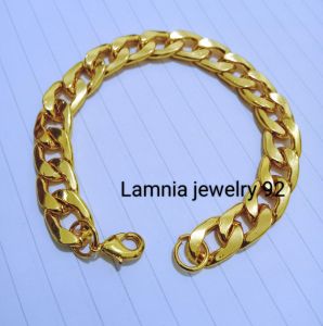 GELANG TANGAN RANTAI SUHU GALON LAPIS EMAS PERHIASAN WANITA VIRAL!!!