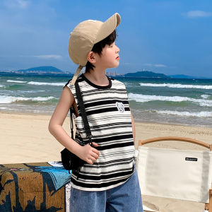 zosee | Striped Summer Lightweight Back Vest for Boys