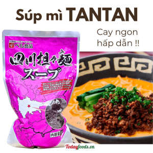 Nước Sốt TANTAN vị CAY Dùng Nấu Mì Ramen Nhật Bản gói 1KG