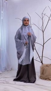 Mukena Dewasa Silk Armanie 2in1 Florenza Series Premium