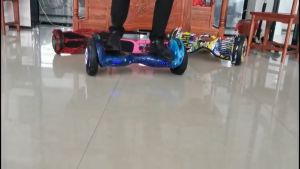 Xe Cân Bằng Điện Xe Điện Cân Bằng 2 bánh lớn 6.5 inch Tặng tay chống xe điện Phát nhạc Bluetooth Đèn Led - Bảo hành 12 tháng