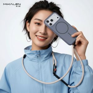 Ultra-Thin Magnetic Skin-Fit  17Promax Phone Case Couples Series Protective Cover Magsafe Absorption High-End Business Style