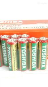 Hộp 40 viên Pin đũa AAA than Toshiba loại rẻ dùng cho điều khiển Pin - VPP Bảo An