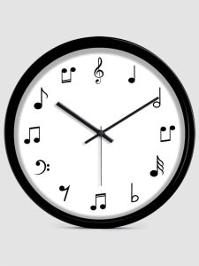 Đồng Hồ Trang Trí Tường Tròn Đơn Giản Thời Trang Cho Phòng Học Nghệ Thuật Âm Nhạc Đồ Trang Trí Nhà Bằng Kim Loại Đồ Trang Trí Nhà