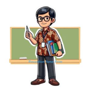 topper figure guru 3D - teachers day- hari guru- karakteristik guru