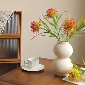 1PCNEW Simulated Needle Cushion Flower Simulated Green Plant Home Decoration Artificial Flower Wedding Decoration Flower