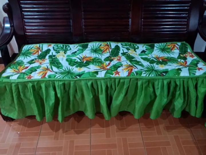Sofa cover 20x60 inches with lace | Lazada PH