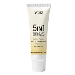 Kem Dưỡng Mắt Làm Săn Chắc Tức Thì 5 Trong 1 Dành Cho Nam Và Nữ Caffeine Dầu Jojoba Axit Hyaluronic Polyphenol Peptide Dưỡng Ẩm Chống Lão Hóa Giảm Bọng Mắt 10g