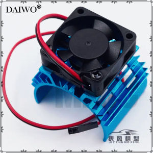 3010 30mm Cooling Fan W/ Heatsink Bracket for Wltoys Traxxas Trx4 Axial Rgt Yikong RC Car 540 550 3650 3660 3665 RC Motor Parts