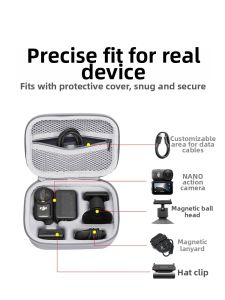 YOUSIDUN |  is suitable for DJI nano storage bag dji osmo NANO bag nano accessories portable all-in-one storage standard set sports camera storage box waterproof protective cover protective CASE
