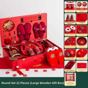 Wedding Dowry Gift Box Wooden