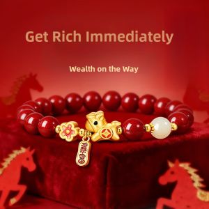 Lucky Birth Year Gift Bracelet For Her Valentines Day Present