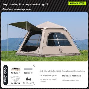 Hewolf | Lều Dã Ngoại Chống Nắng Toàn Diện Chống Nước
