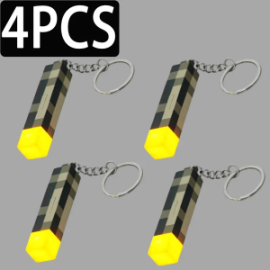 /2026 New World Torch Light Torch Can Shine Keychain Mini Model Pendant Toy Most Popular Festival Mode