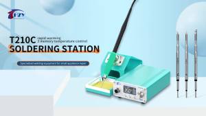HZY New C210-D/C/B/S/KU Soldering Iron Tips High-efficiency Heat Conduction Welding Tips For T210 Soldering Station Handle