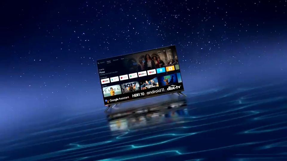 Expose ทีวี 55 นิ้ว 50 นิ้ว สมาร์ททีวี Smart TV Android TV โทรทัศน์ LED WiFi 4K HDR+ Youtube/Netfix