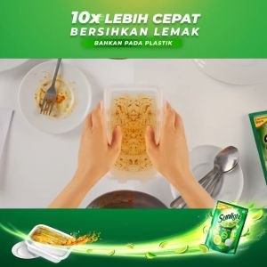 Sunlight Sabun Cuci Piring Jeruk Nipis Refill 1500gr