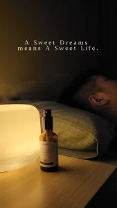 OUSON Botanica Lavandula Aromatherapy Lavender Essential Oil Spray Use For Relaxation Stainless Pillow Spray 50ml