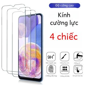 4 Miếng Dán Bảo Vệ Màn Hình Kính Cường Lực Cho Xiaomi Redmi 8/8A/7/7A/6A/6/K30 Note/8T/7/6 Pro - Phim Mặt Trước Trong Suốt HD