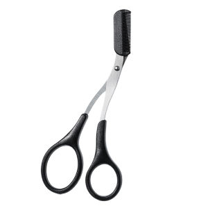 MONLEYTA | Eyebrow Trimming Scissors Set For Men And Women With Eyebrow Comb Professional Tool Kit For Grooming And Maintaining Eyebrows