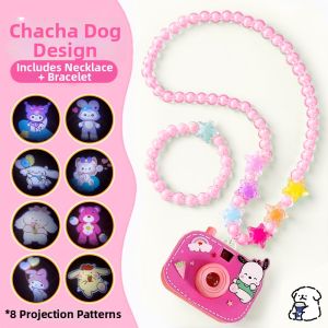 WEIBAI | Cute Mini LED Projector Camera Necklace Toy