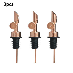 Bottle Pourer Auto Flip Liquor Bottle Pourer for Alcohol Stainless Steel Pour Spout with Plug for Cocktail Olive Oil Vinegar