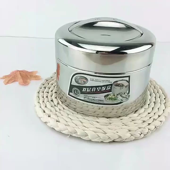 🔥【READY STOCK】🔥SUS304 Stainless Steel Vacuum Lunch Box Warmer Keep Warm