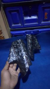 COVER TUTUP SOK DEPAN YAMAHA FIZ R VEGA LAMA OLD KARBON FORGED